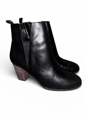 Women’s Cole Haan Cassidy Transitional Bootie II Ankle Boots 8.5 Black Leather